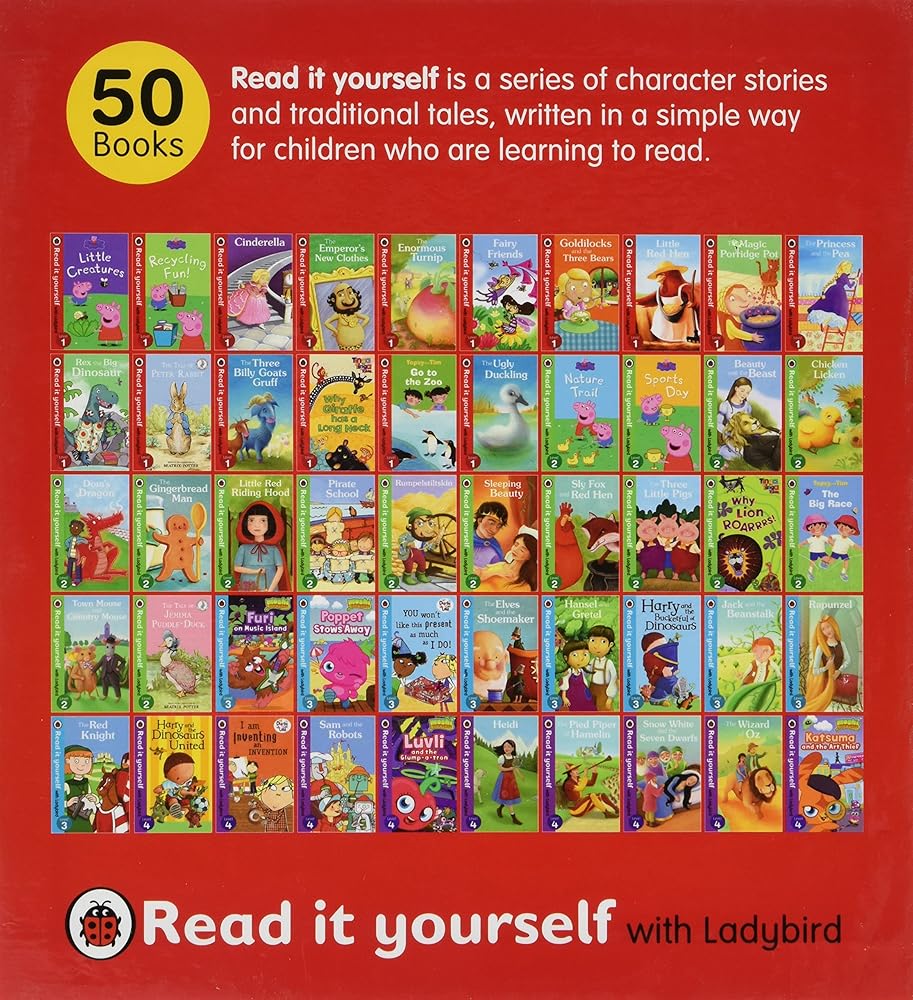 Read It Yourself! 50 Volume Box Set [Paperback] [Jan 01, 2014] Ladybird cover image