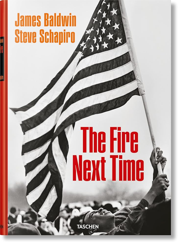 James Baldwin. Steve Schapiro. The Fire Next Time (Fotografia) cover image
